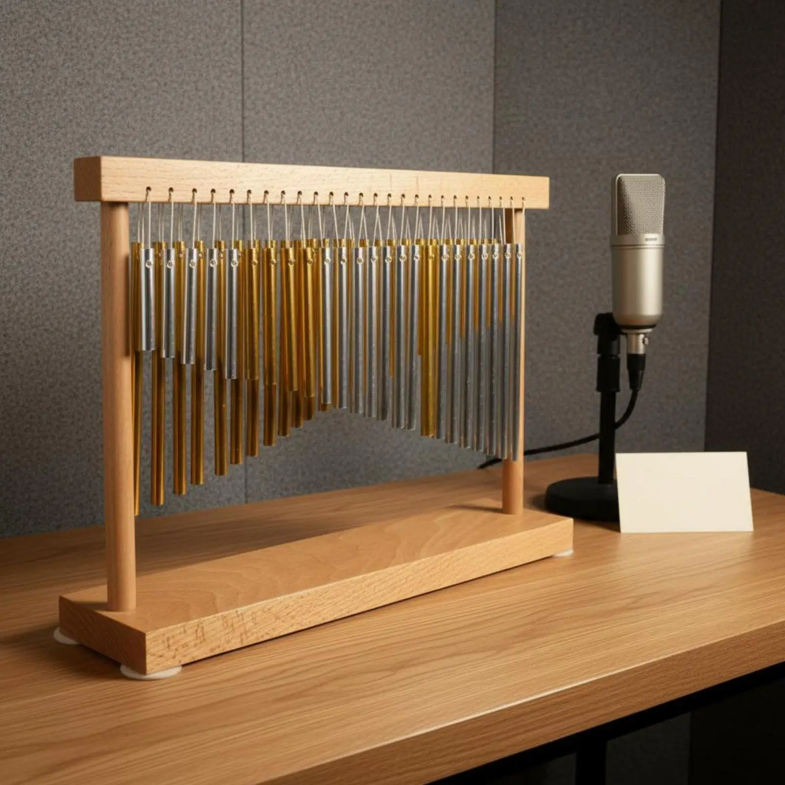 Double Row Wind Chime Meditation Meditation 52 Note Wind Chime Relaxing