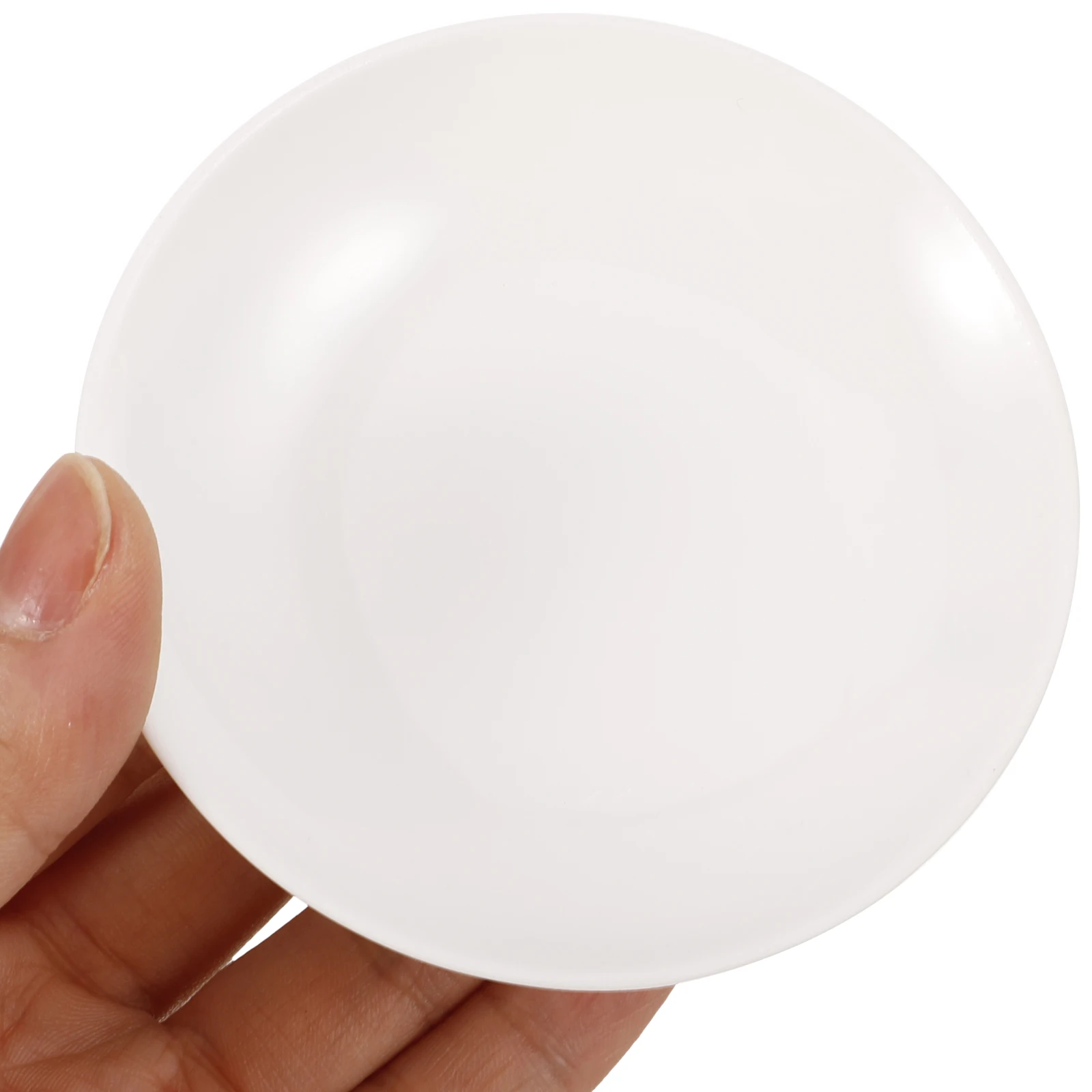 

Ceramic Tea Cup Lid Accessory Replacement for Teapot Kettle Cover Preserves Aroma Heat Resistant Non-Slip Smooth Edge Household