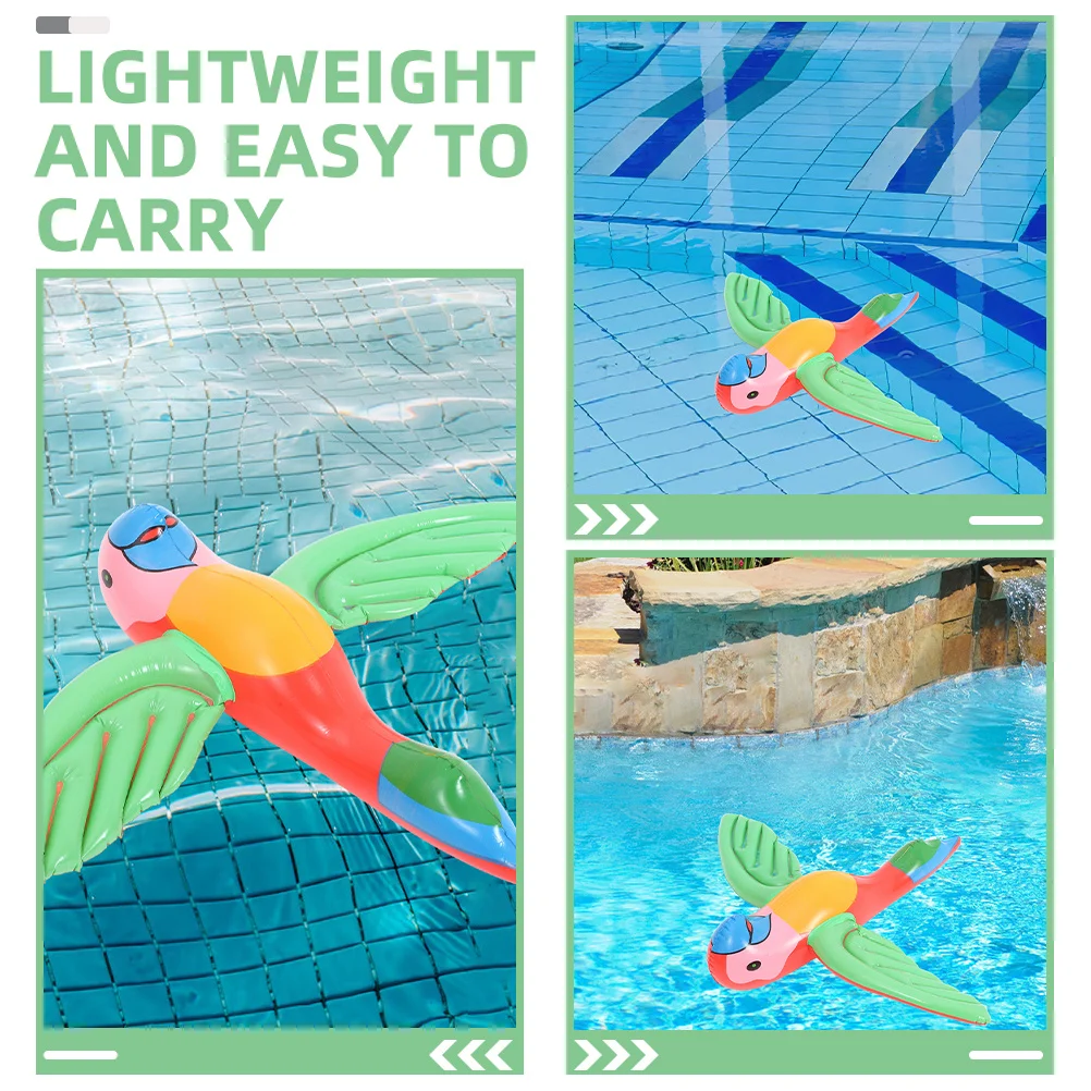 

1Set Inflatable Seagull Parrot Beach Party Pool Decorations Floating Outdoor Water Games Poolside Fun Inflatable Seagull
