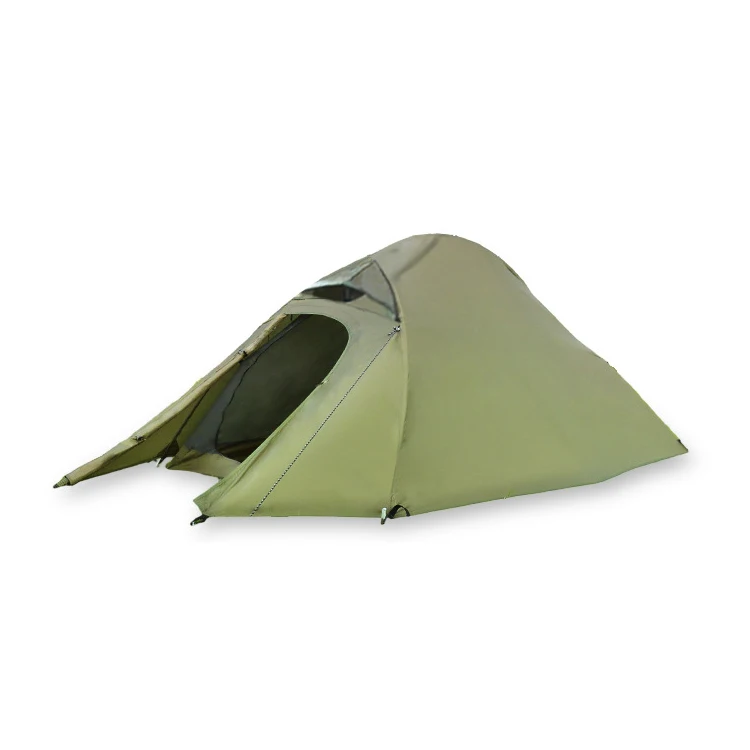 

Outdoor Camping Tent 2 Persons Double Layer Backpacking Hiking Tents Portable Aluminum Waterproof Ultralight Sun Shade Shelter