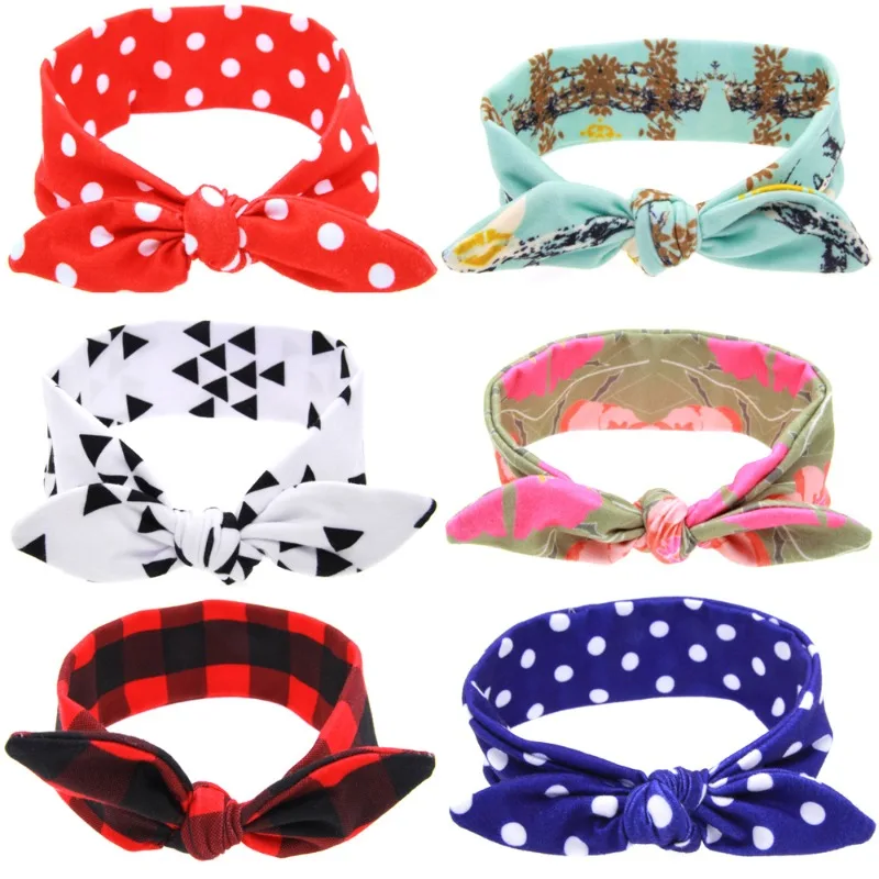 

Matching Mother Baby Headbands - 2PC Leopard Print Hair Turbans, Parent-Child Photo Accessories