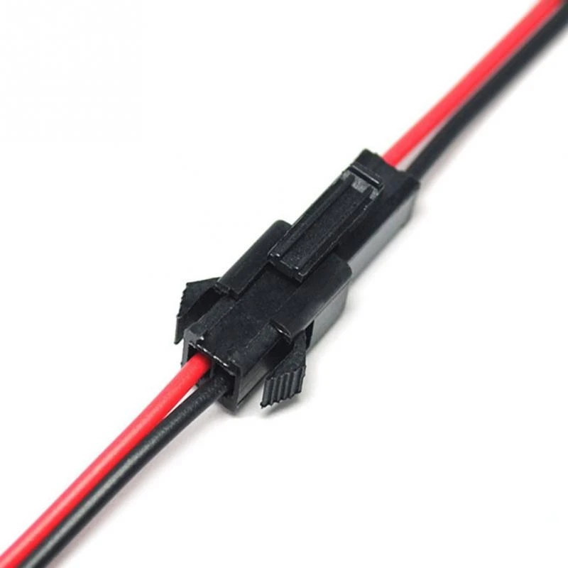 ¡Promoción! Conector de cable macho a hembra, 10 pares, 15cm de largo, SM, 2 pines