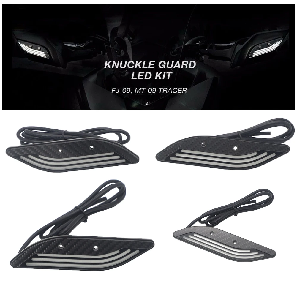 NEW Motorcycle Hand Guard Decorative Lights Knuckle Guard LED Kit For YAMAHA FJ-09 MT-09 MT09 TRACER 2014 2015 2016 2017