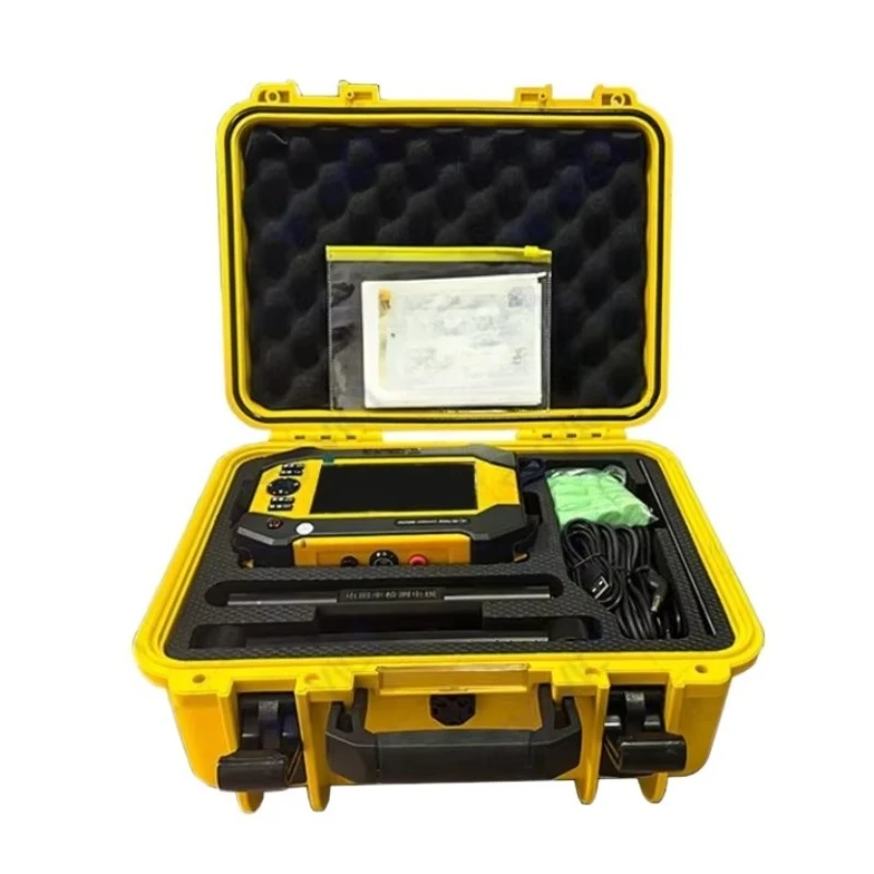 

Corrosion degree detector for steel bars inside concrete, resistivity detector