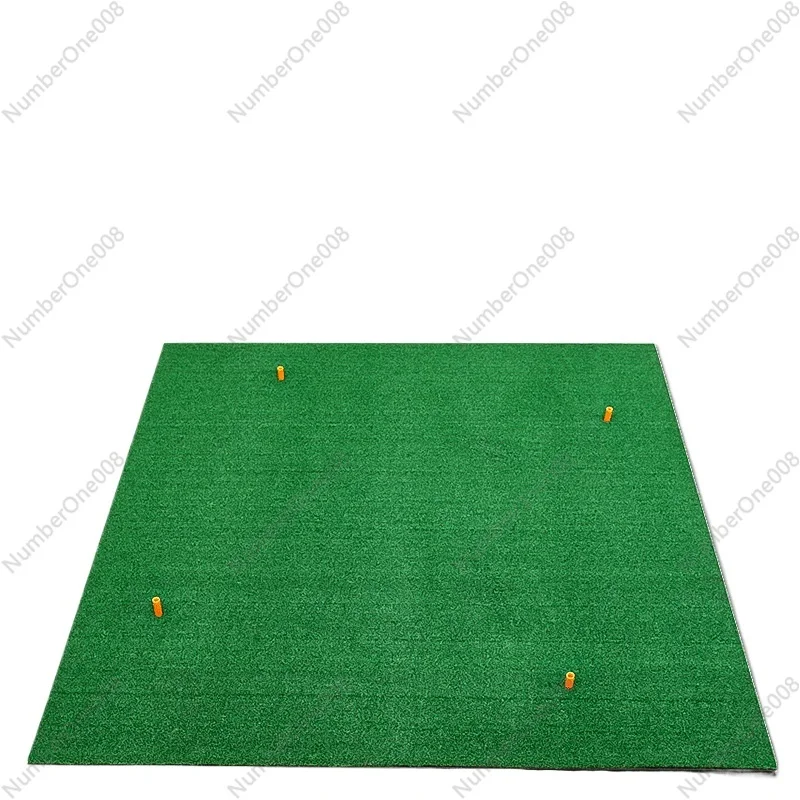 Golf Percussion Mat Indoor and Outdoor Practice Grass Mat Portable Golf Percussion Mat