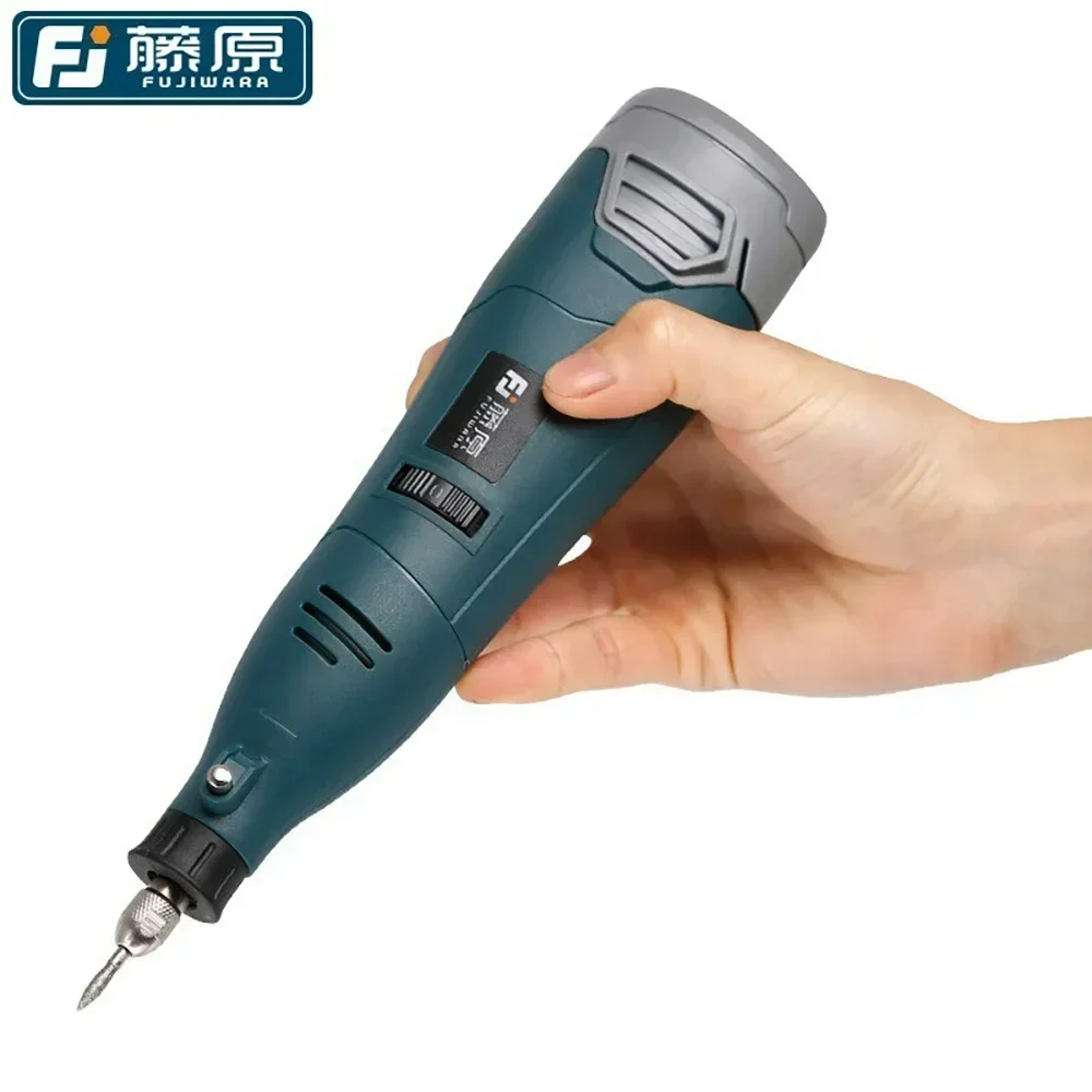 0-25000r/min 12V 350W Wireless Grinder With Battery Micro Rotary Tool Engraving Pen Mini Charging Grinder Driller Polisher Tool