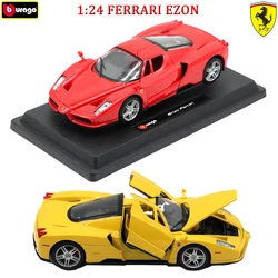 Bburago 1:24 Ferrari Enzo Supercars Sports Car Model Alloy Static Diecast Vehicles Collectible Model Car Toys For Adults