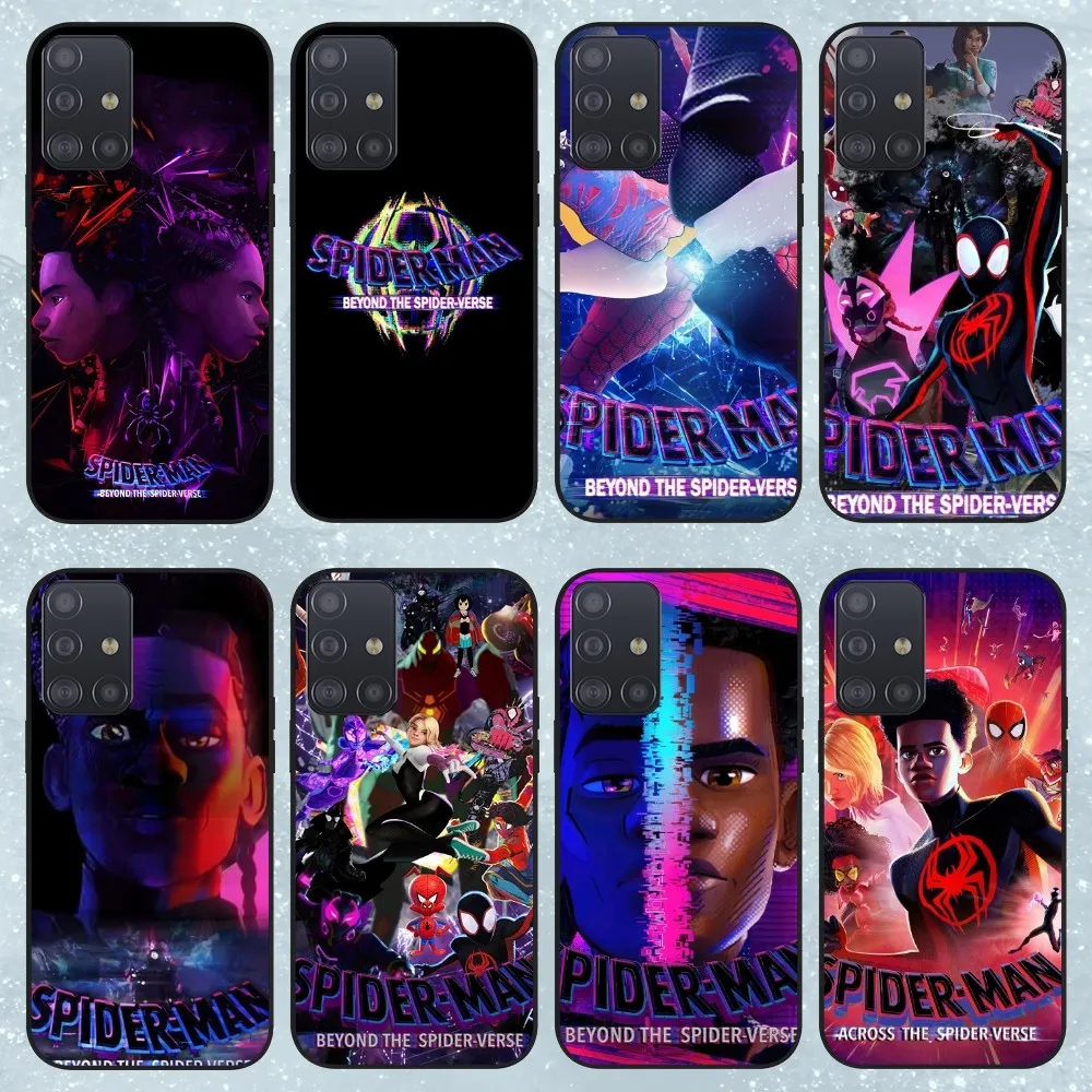 

MINISO S-Spider-Man Beyond Verse Phone Case For Samsung Galaxy 20 10 S23 S24 S22 S30 Note Plus Lite FE ULTRA Cover