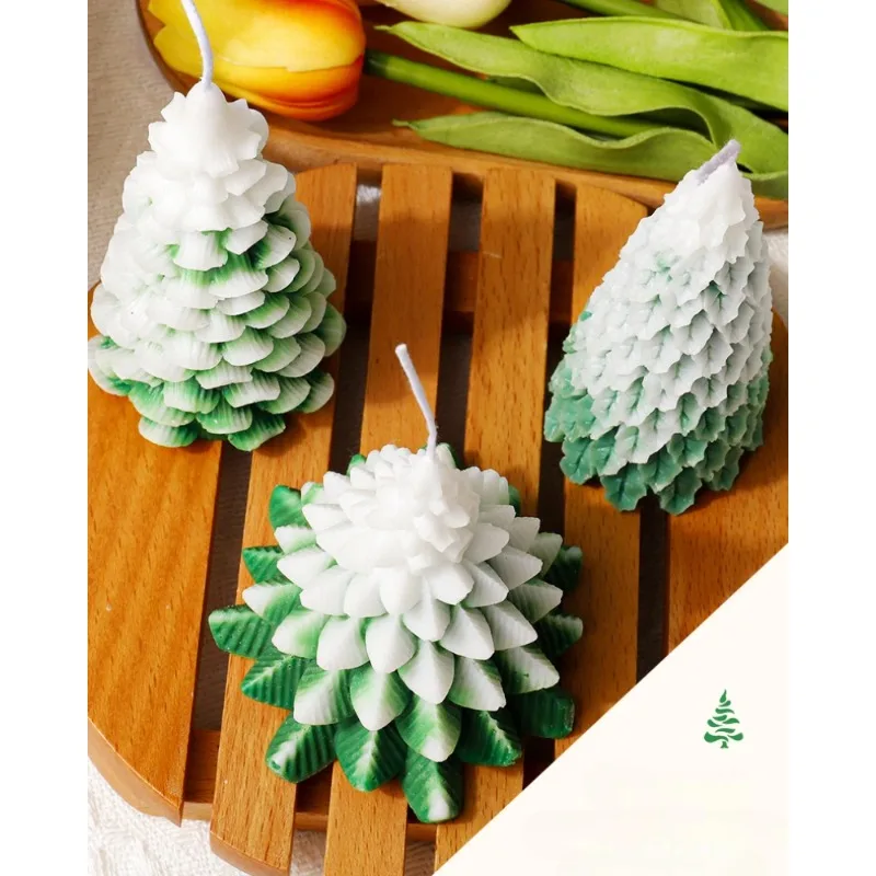 Duftkerze mit Weihnachtsbaum, Geburtstagsgeschenk, Dekoration