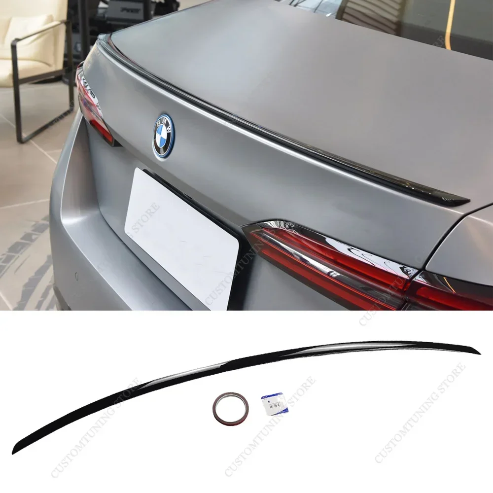 For BMW G60 M Style Gloss Rear Spoiler Wing 5 Series 520d 520i 530i 530e 550e 2023 2024 2025 Rear Boot Spoiler Bodykits Tuning