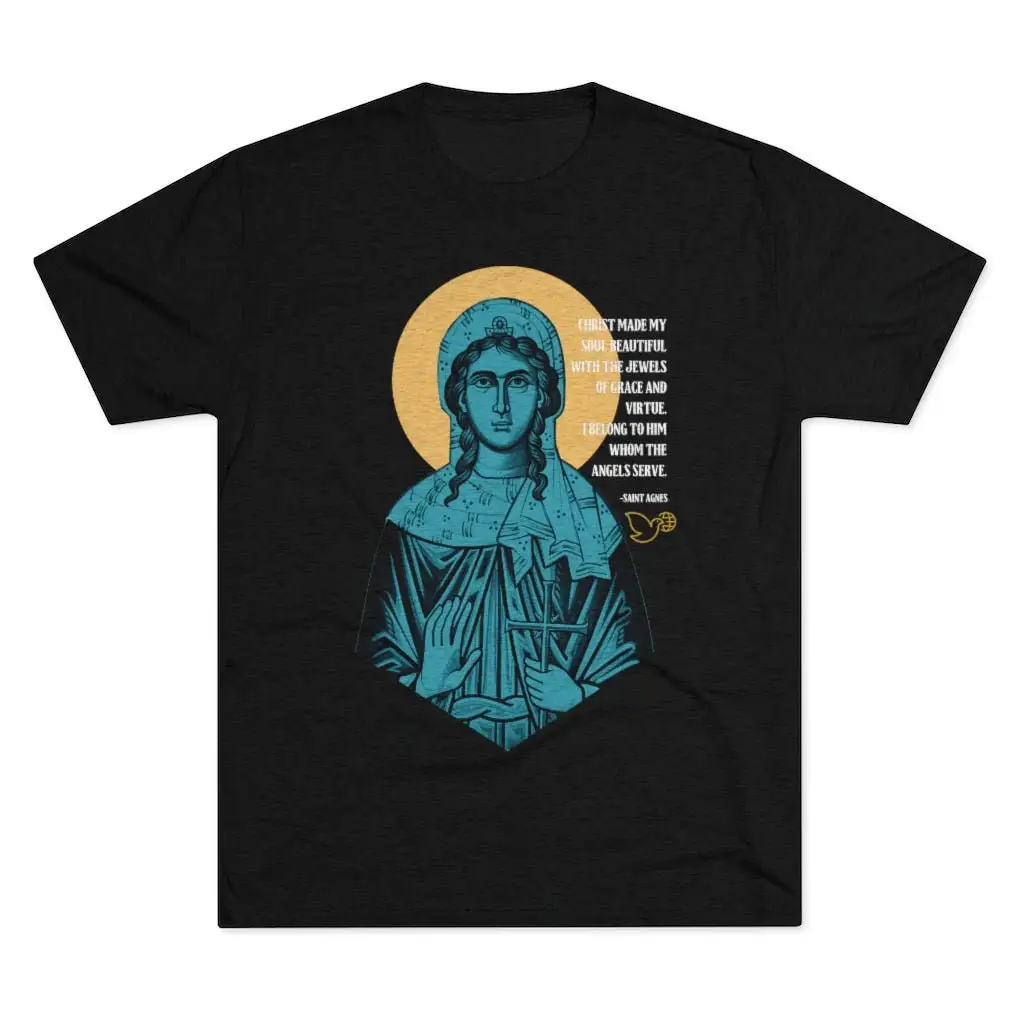 Men's Saint Agnes of Rome Premium T shirt