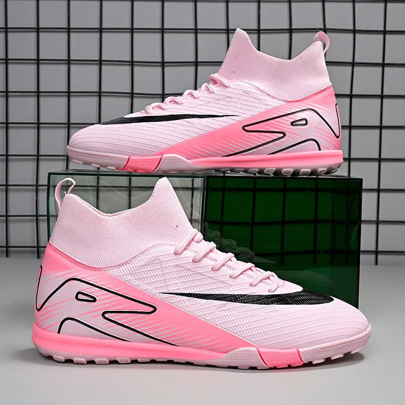New Men Soccer Shoes Hot Sale Football Boots Women Unisex High-quality Futsal Professional TF/FG Sneakers Cleats Ultralight35-45