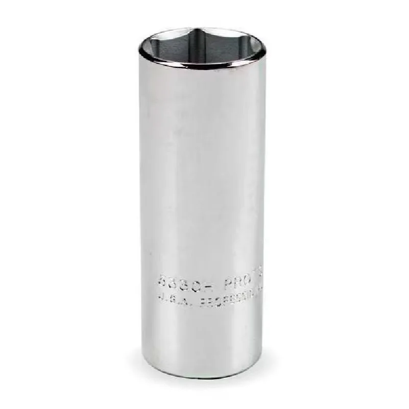 

1/2 in Drive, 14mm 6 pt Metric Socket, 6 Points