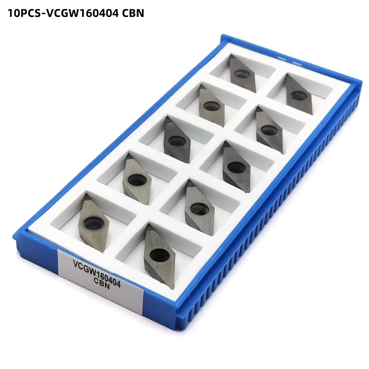 PCD CBN VCGW160402 VCGW160404 VCGW160408 CBN hard steel cast iron PCD Polycrystalline diamond carbide bits for aluminum copper