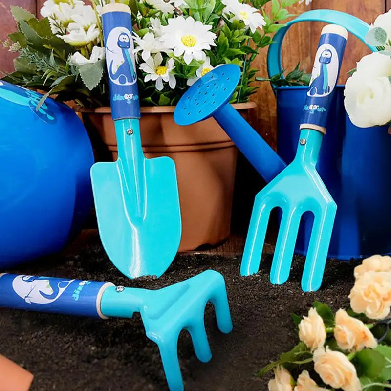 Toddler Outdoor Garden Toys Garden Transplanting Soil Loosening Children Shovel Nursery Yard Balcony Boys Girls Hand Garden