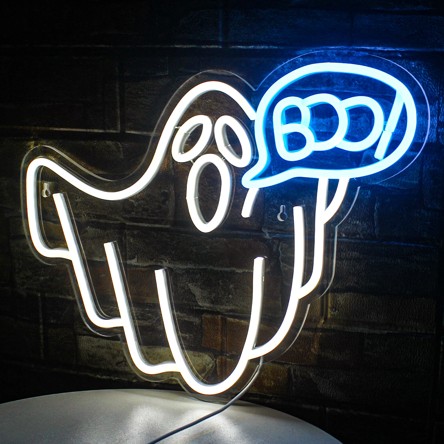 Imagem -05 - Pumpkin Bat Wing Neon Signs Decoração de Halloween para Home Party Quarto Bar Clube Art Room Decor Usb Powered Neon Wall Lamp