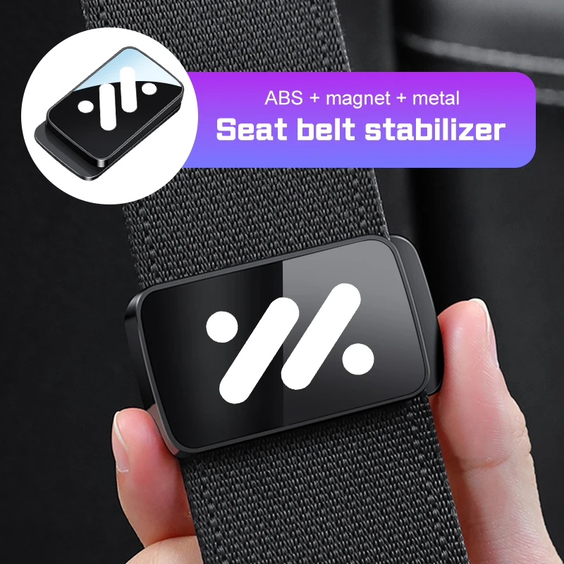Magnetic Car Seat Belt Holder Stabilizer 2026 For IM Motors MG IM6 LS6 LS7 2023 2024 2025 Adjustable Fastener Clip Accessories