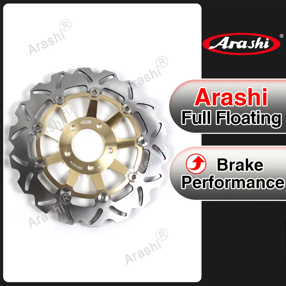 

Arashi 1PCS 300mm Motorcycle CNC Floating Front Brake Disk Disc Rotors For SUZUKI RGV GAMMA 250 1991-1997/ GSX 750 GSX750 97-03