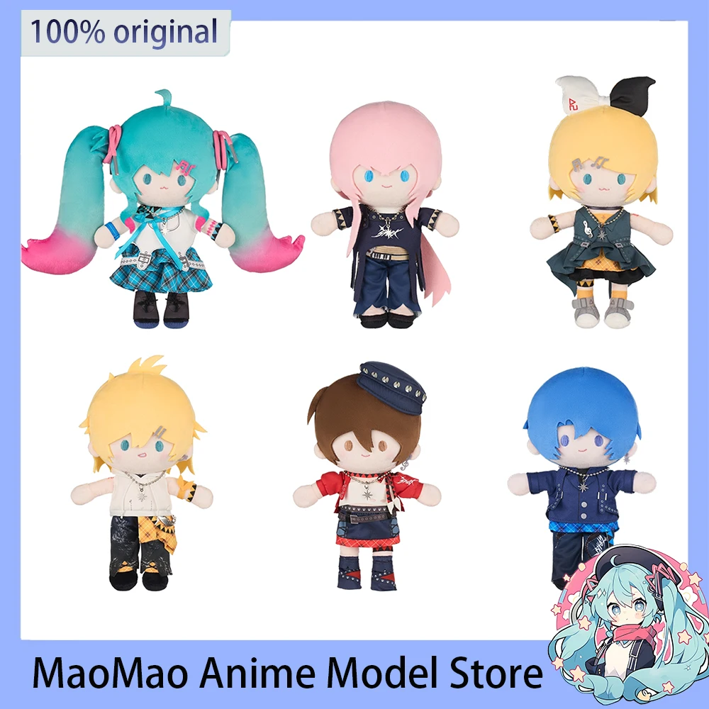 

Original Hatsune Miku KAITO Kagamine Rin Spark Ver. Plush Doll Megurine Luka MEIKO Anime Peripherals Doll Toy 20CM Birthday Gift