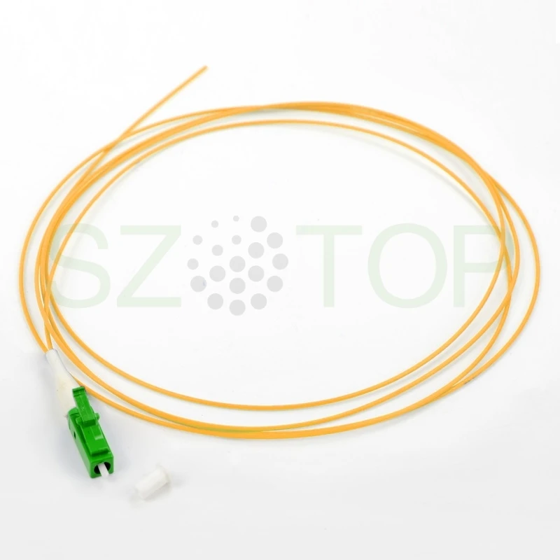 SM SX 0.9mm Fiber Optic Pigtails LC SC FC ST UPC APC 1M 1.5M Single Mode Fiber Patch cord G652D 9/125μm Jump Cable customized