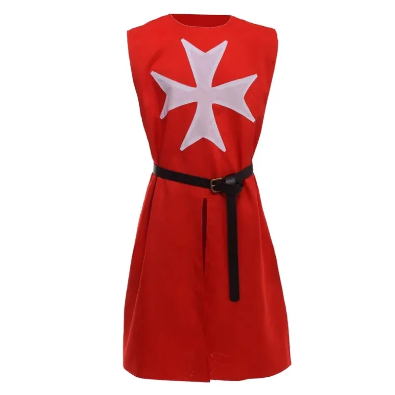 

New Medieval Costume Mens Halloween Viking Cosplay Robe Knights Templar Warriors Cape Hospital Clothing XZRFGDGGVXCD2025