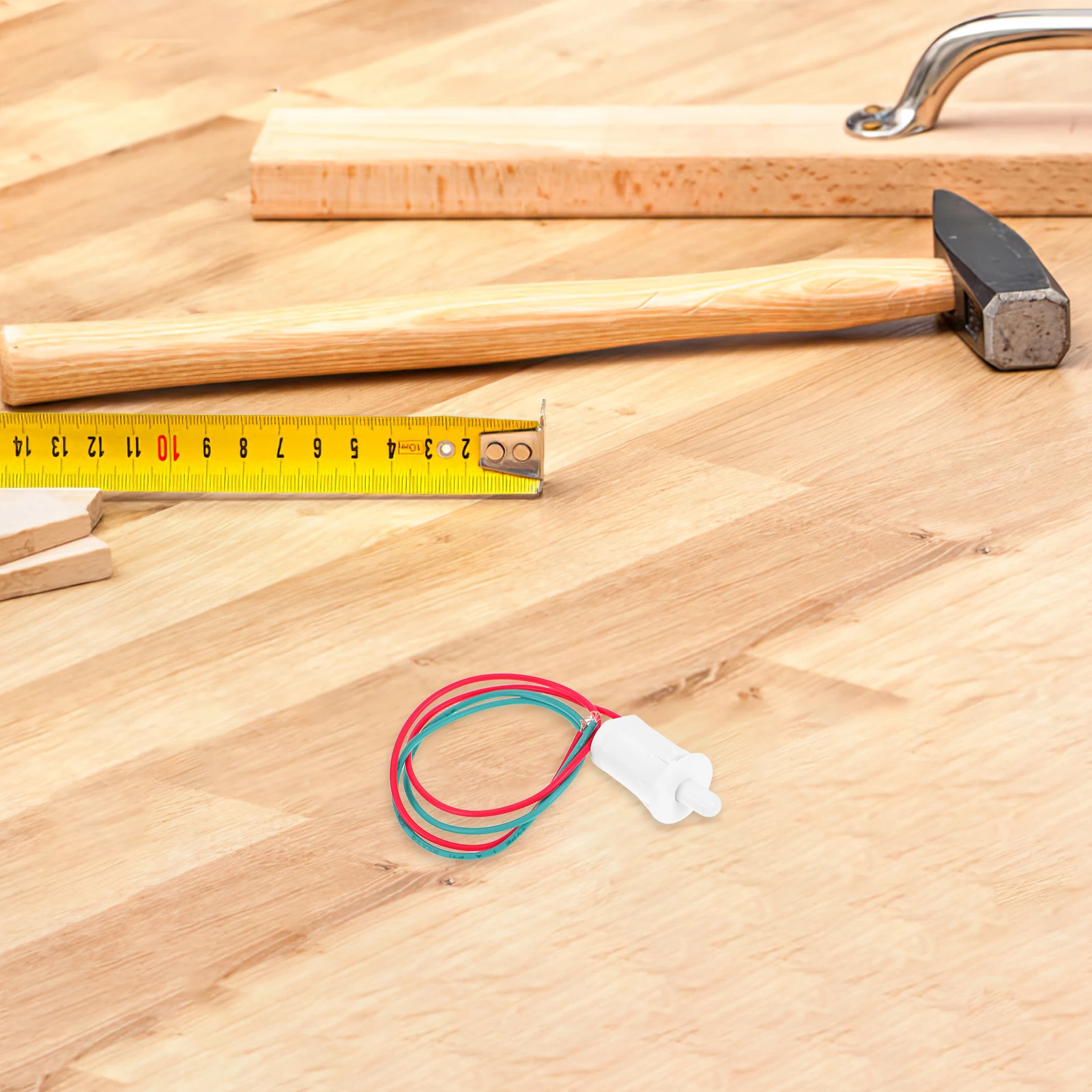 

Freezer Refrigerator Door Switch Plastic Replacement Light Bulb Control Device with Wire Accessories Light Switch