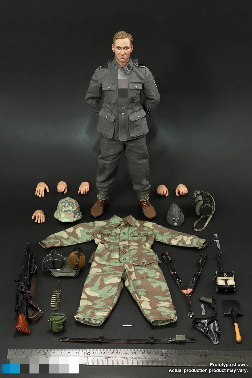 

1/6 scale DID D80169 scale 12th armored division MG42 model set collection 12inch Action Figure Body Doll