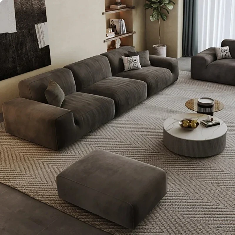 أرائك غرفة المعيشة الاسكندنافية باللون الأسود بتصميم مسند الظهر فقاعة فوتون الحد الأدنى لأرضية غرفة المعيشة أثاث Canape De Luxe