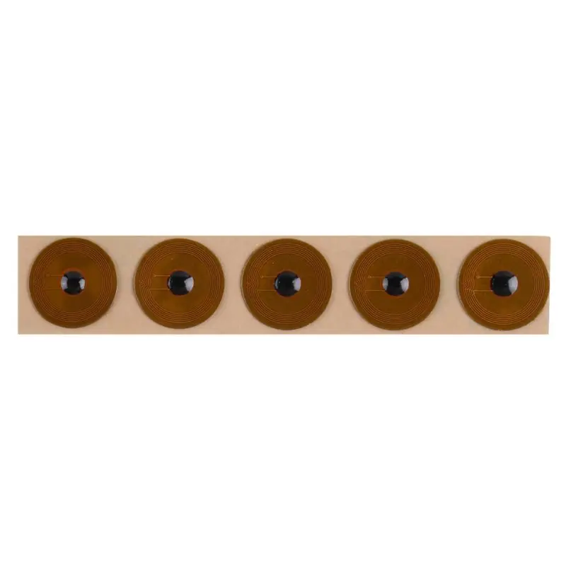 RFID FPC Tag 10Mm Diameter NXP NFC213 Mini Card 13.56Mhz High Temperature Anti-Fake Anti-Metal Passive RF Card 5P-Hot