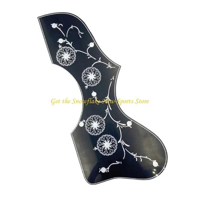 E56D Guitar Pickguard Scratch Plate Self-Adhesive Pickguard Sticker Guard Plate