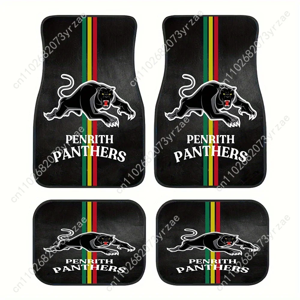 

Panther 4pcs Universal Car Floor Mats All-Season Fashionable Auto Interio Absorbent Non-Slip Washable Car Floor Mats