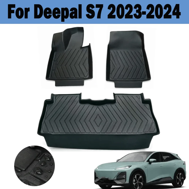 

For Deepal S7 2023-2024 Floor Mats Left Hand Drive Car Floor Mats |Cargo Liner Mat Trunk Mat |Car Interior Accessories