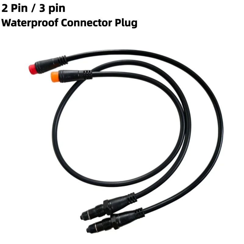 GUSTAVO E-Bike Bremssensor Stromunterbrechungs-Bremshebelstecker 2-Pin / 3-Pin Wasserdichter Steckverbinder für XOD Bremshebel