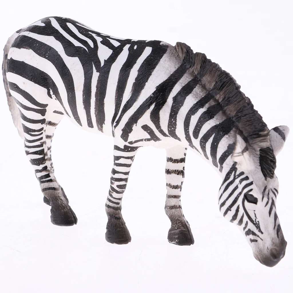 Tier zebra und Babys-handgemaltes Spielzeug figuren modell-und bpa-Materialien-ab 3 Jahren