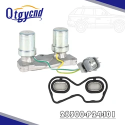 Válvula Solenoide de bloqueo de transmisión, Control de bloqueo de cambio, compatible con Honda Civic CRV, Acura Integra 1991-2001, 28300-P24-J01