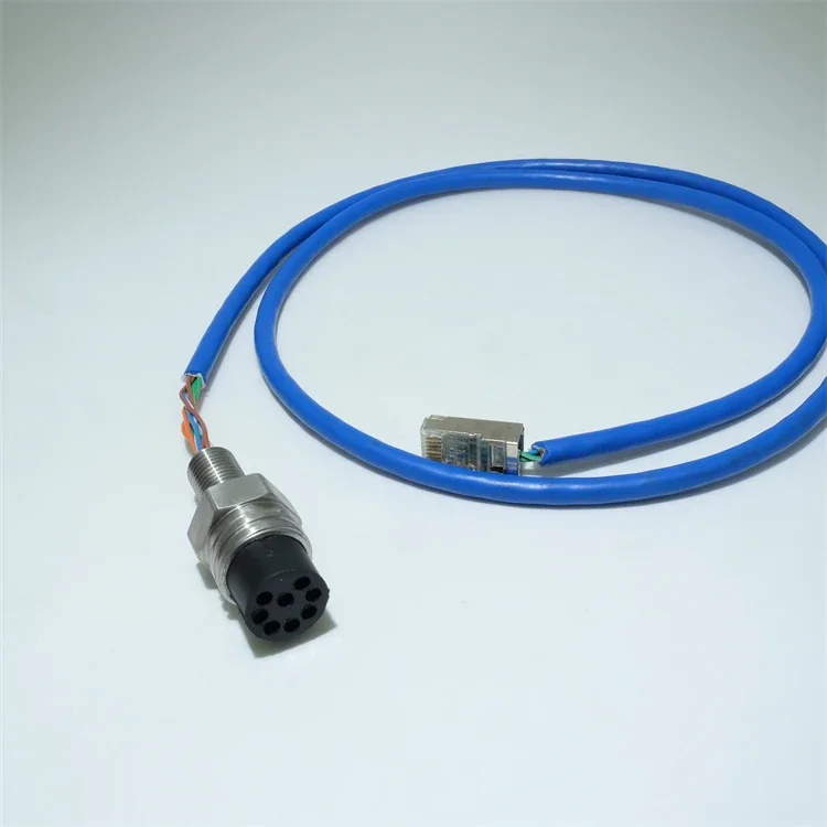 Rov Tether Cable Subconn Subaquático Rov Tether Cable Deap 8 Pinos DBH8F DBH8MSea Seacon Conectores Plugáveis Subaquáticos