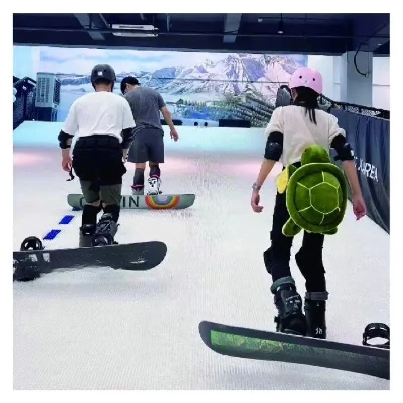Hot Selling Dry Ski Plastic Snow Mat Ski Simulator Artificial Outdoor And Indoo Ski Training Dry