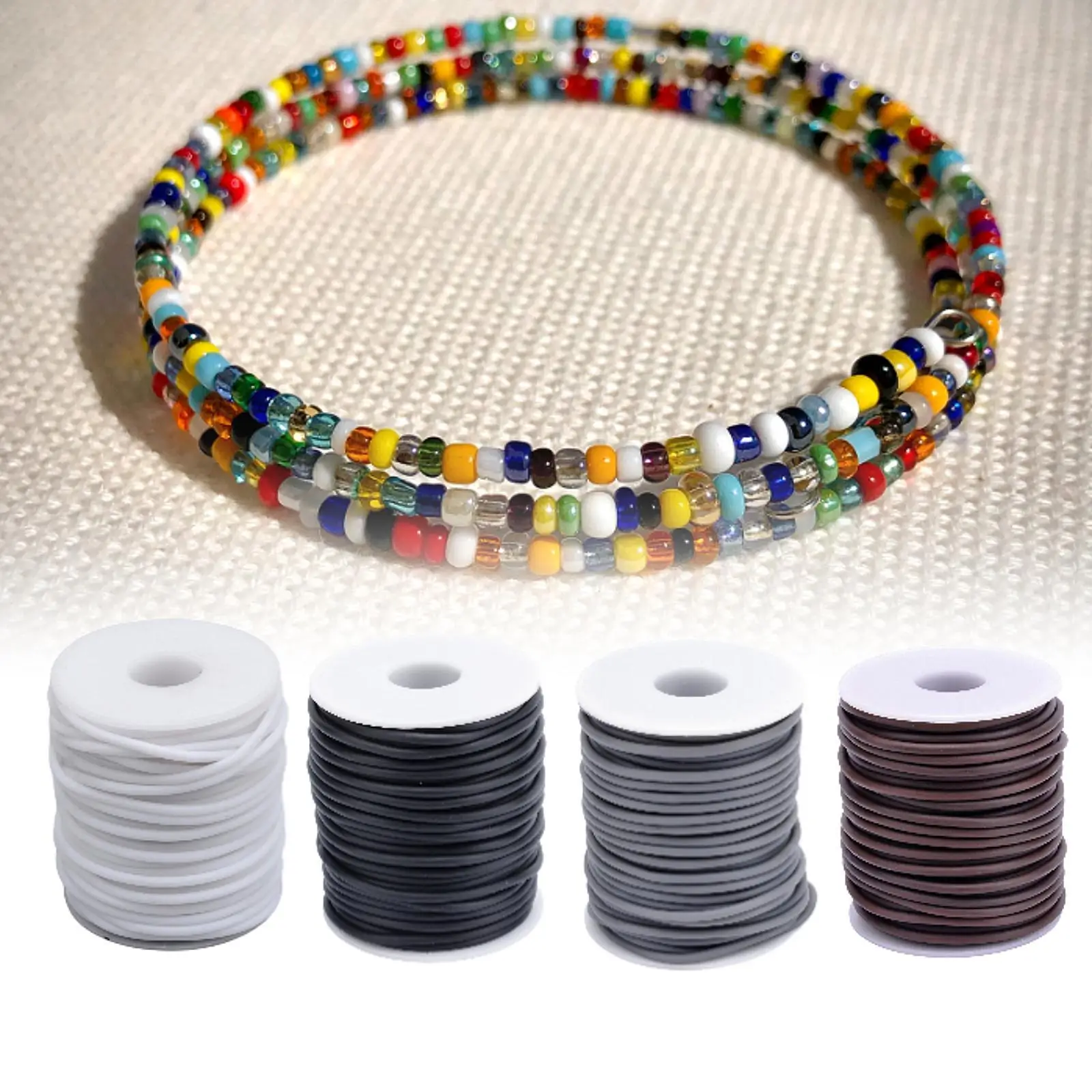 

Knitting Cord Rubber Cord Hollow Knitting Barber Cord 50 M Stitch Keeping Cord