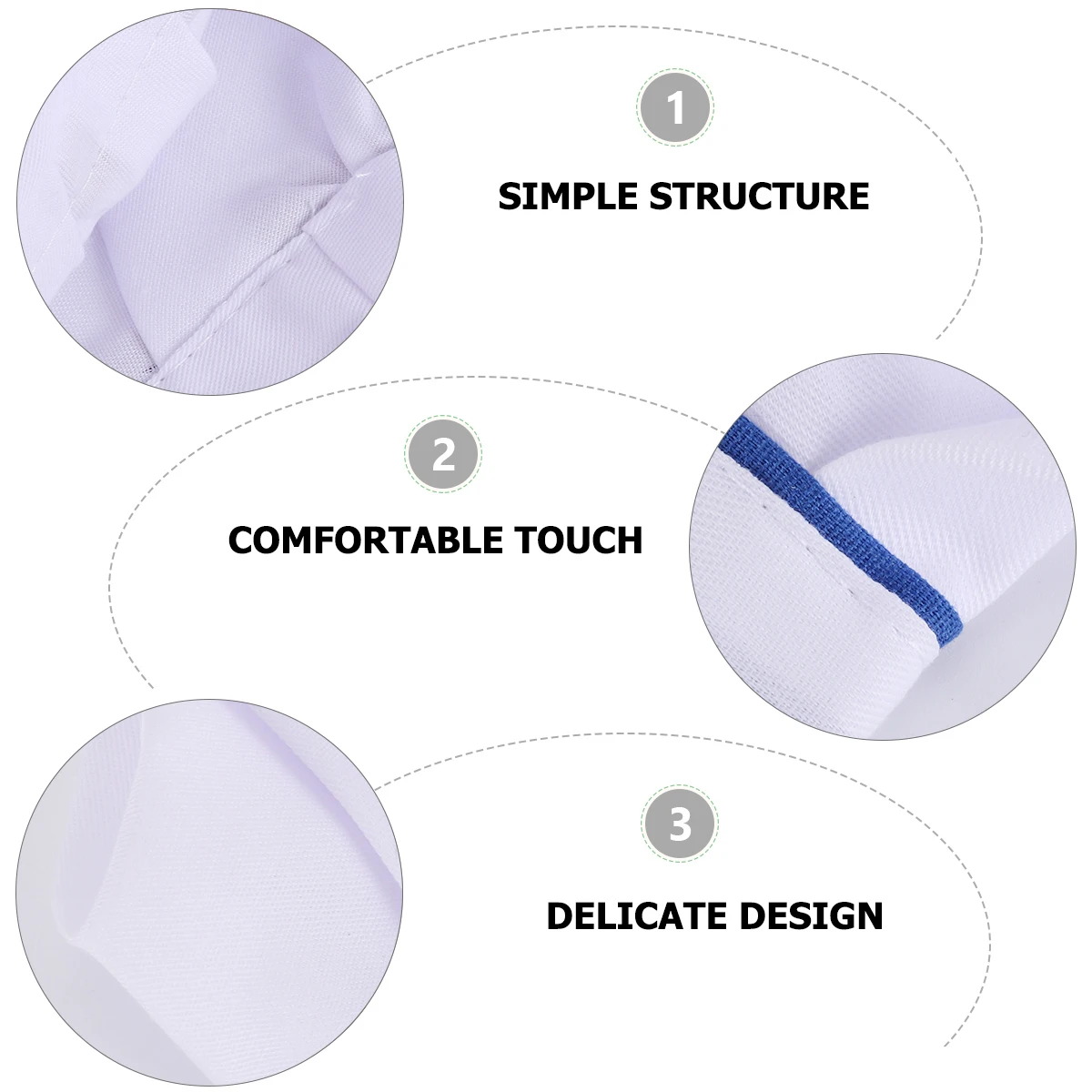 

2Pcs Chef Hat Cotton Polyester Quick Dry Kitchen Restaurant Cook Uniform Classic Mushroom Shape Red Blue Sanitary Work Cap