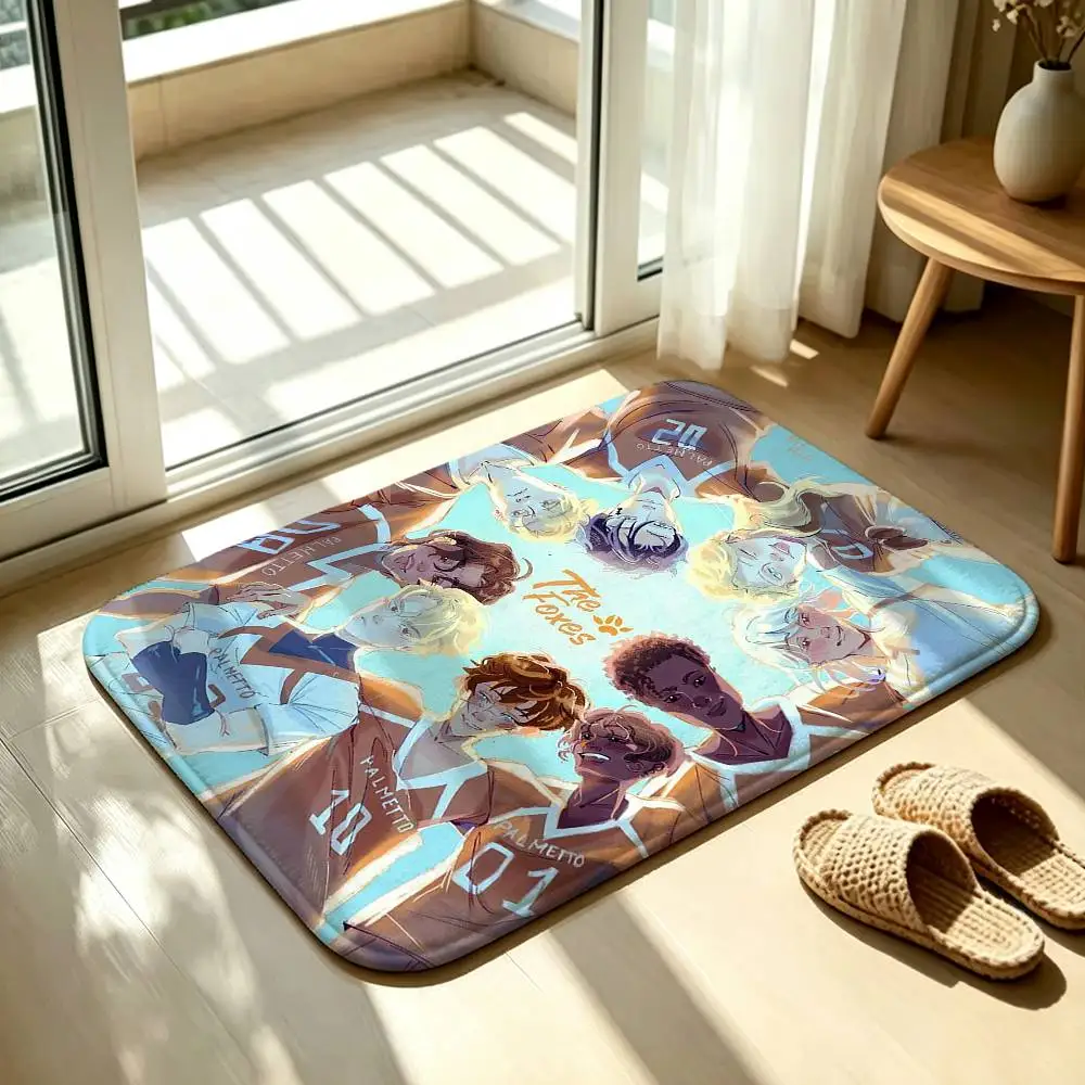 The Foxhole Court AFTG Floor Mat Soft Non Slip for Entry Door Bathroom Indoor Home Decorative Carpet