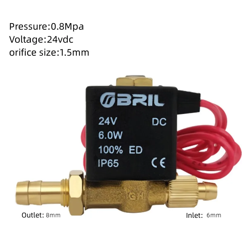 

Solenoid Valve 2Position 2 Way Solenoid Valve Universal Plasma Argon Arc Welding Gas Machine 24v36v220v Welder Accessories 8Bar