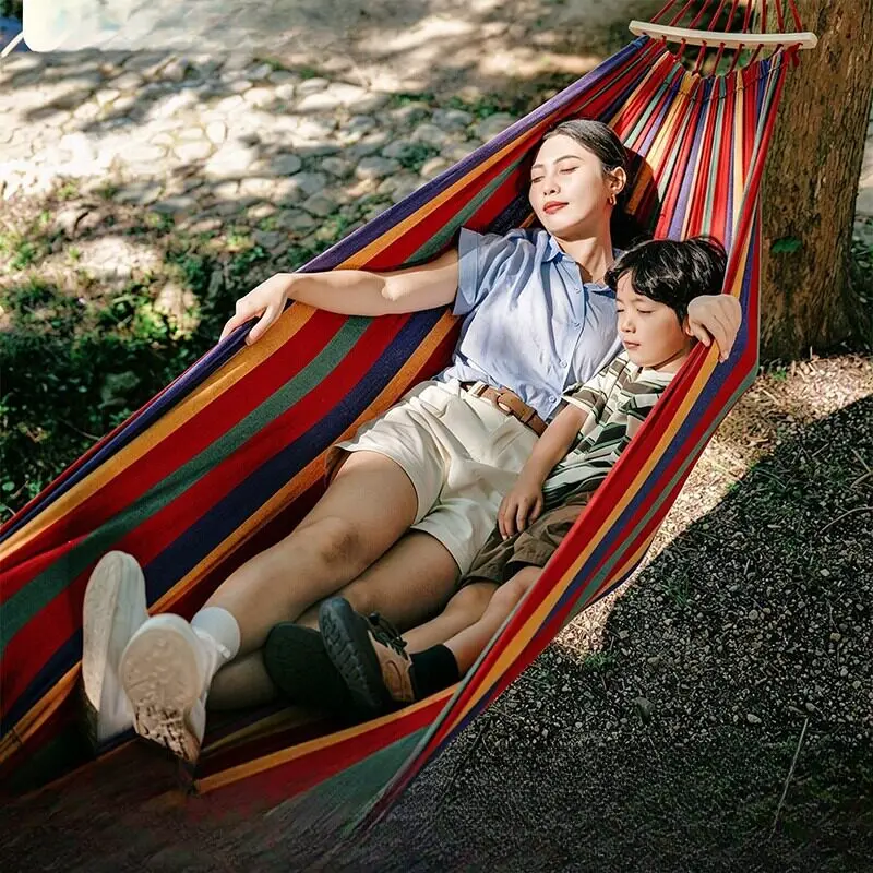 thickened-outdoor-hanging-bed-swing-chair-anti-tilt-children's-play-camping-picnic-furniture-for-adults-relaxation-swinging