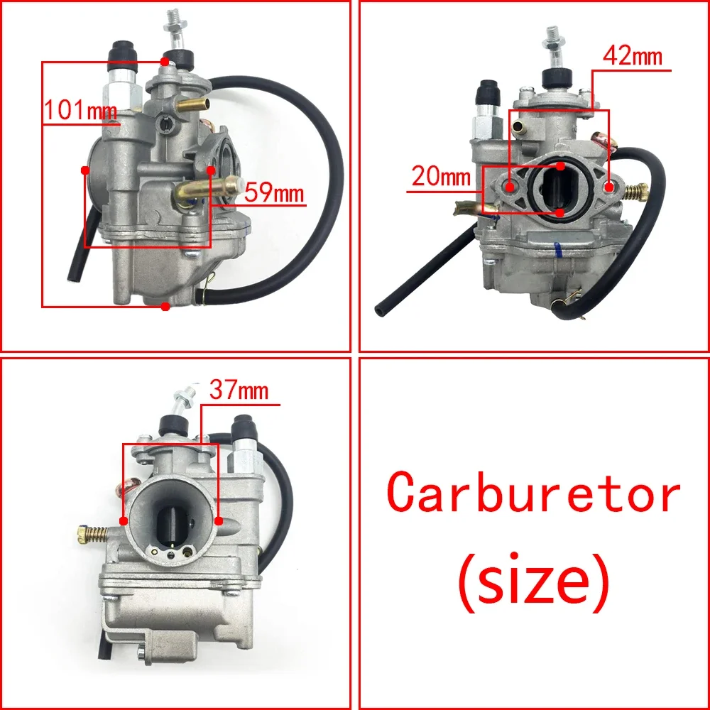 Motorcycle Engine Carburetor Fit JYM110 JY110 JS110 F8 VIVA R115 SIGMA