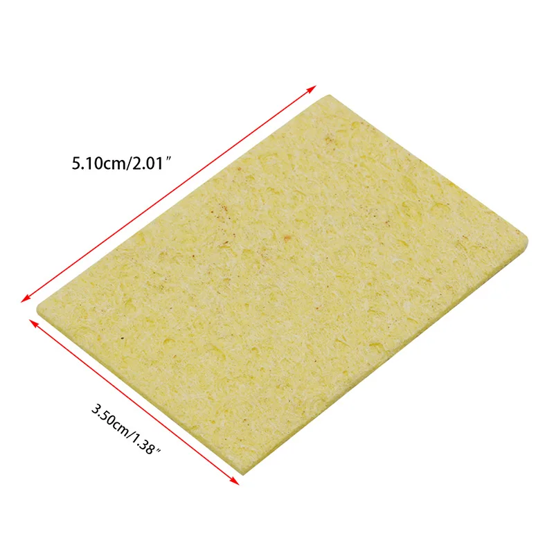 10 stks Elektrisch Lassen Soldeerbout Spons Cleaning Cleaner Pads