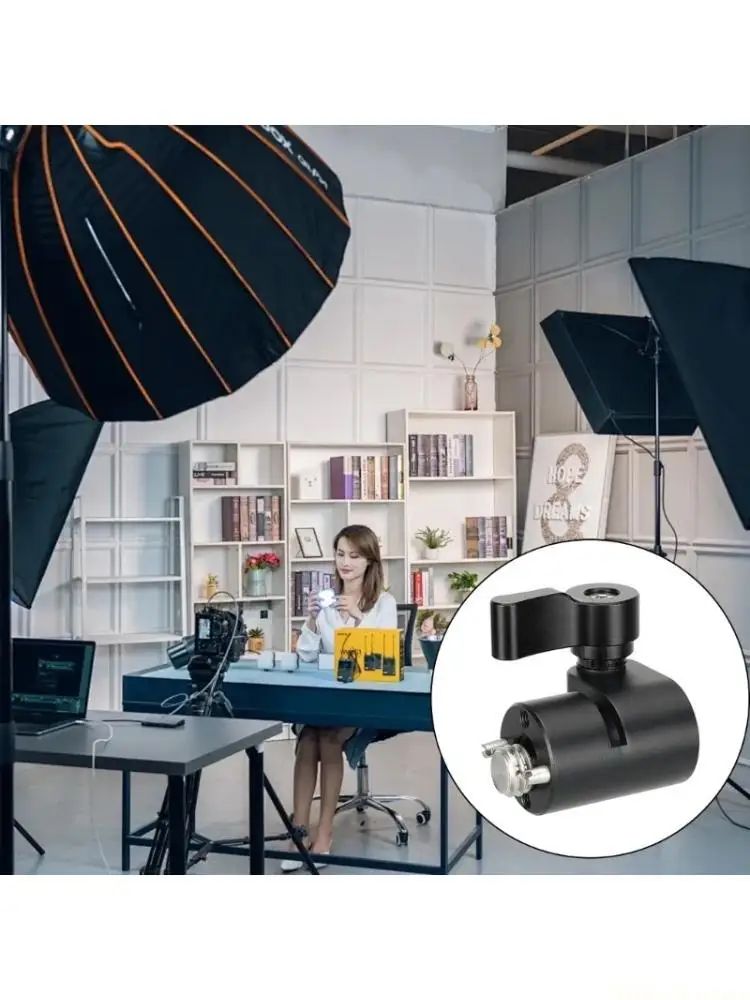 M5TD Single 15mm Rod Clamp Adapter With 3/8inch 16 Mounting Screws For DSLR Camera Monitors Microphone Accessories