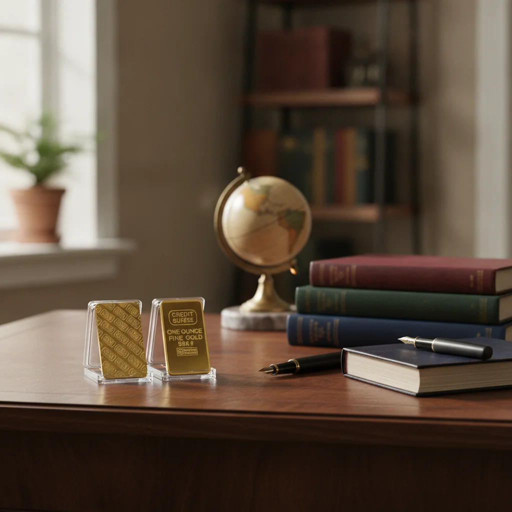 Decoration Coins Fine Gold Gold Plated Bullion Bar Modern Replica Suisse Gold bar Funny Commemorative Coin Collect
