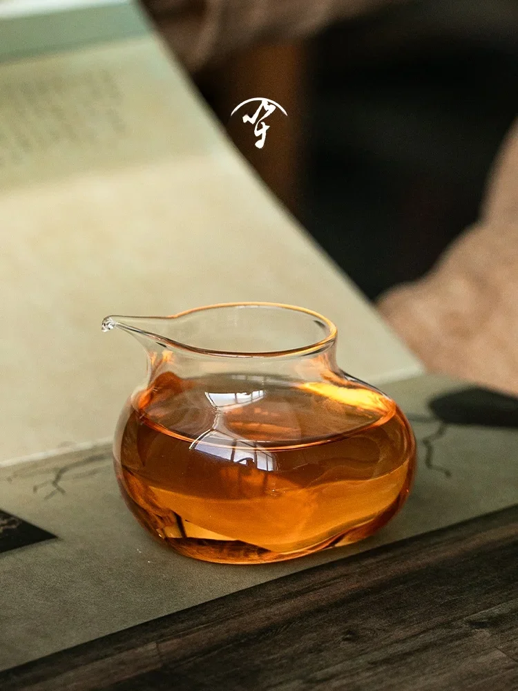 LuoSheng High Borosilicate Glass Public Cup Thickened High Temperature Resistant New 2026 Premium Japanese Style Tea Brewing Set