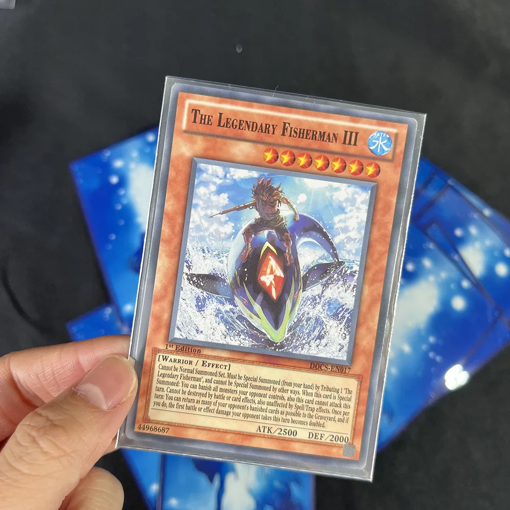 63X90MM 60PCS YGO Japanese Size Card Sleeves Printing World Legacys Contin Board Game Trading Card Sleeves Photo Card Protecter