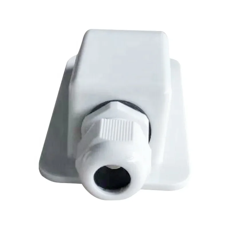 Waterproof Solar Double Cable Entry Gland Box RV Roof UV-Resistant ABS Solar Entry Housing For RV Camper Boat Yacht Roofs