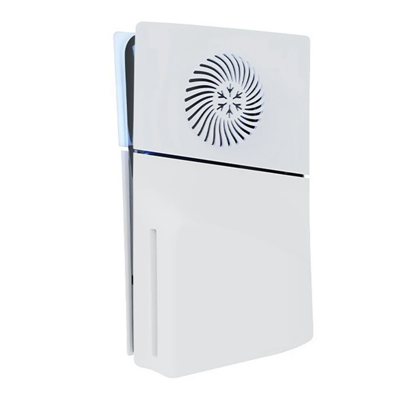 เคสคอนโซลระบายความร้อนสำหรับ PS5คอนโซลออปติคอลแบบบางเคสฝาครอบด้านบนเคสเปลี่ยนคอนโซลดิจิทัลพร้อมช่องระบายความร้อน